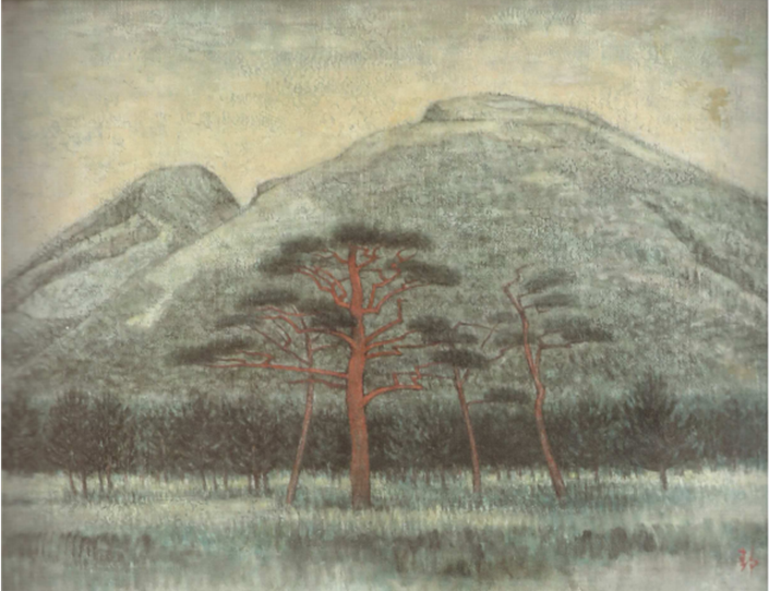 나가노 조시 / 풍경 / 90×64cm (99-26) 