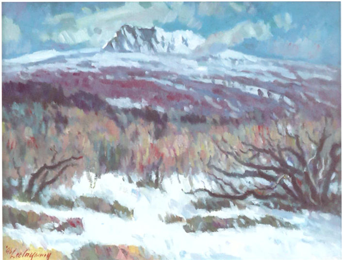 이인영 / 한라산 / 52×40cm (99-27) 